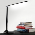 LED table lamp with touch dimmer and USB charge