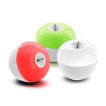 Portable apple night light, dimmable LED light, battery powered LED table lamp
