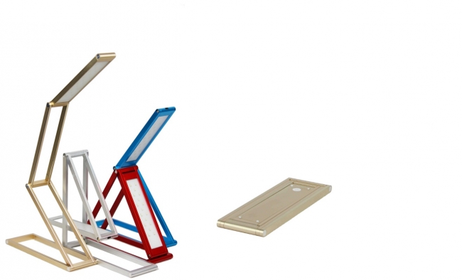 Rechargeable and foldable LED lamp