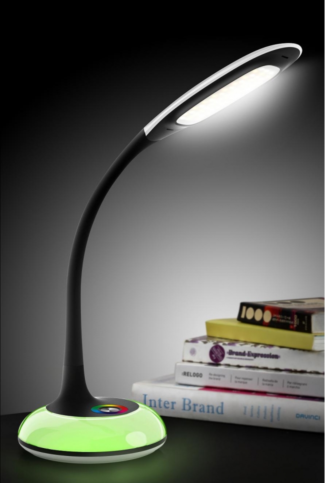 Flexible LED Desk Lamp Touch Sensor Adjustable Brightness
