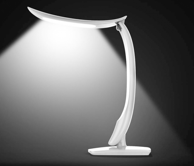 "Plain sailing" LED table lamp rechargeable