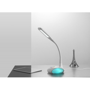 Decorative LED Table Light, Flexible Arm LED Desk Lamp, LED Table Lamp with Colorful Light, Goose neck LED Desk Light