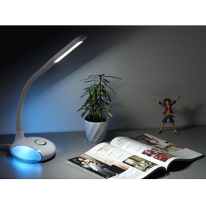 Decorative LED Table Light, Flexible Arm LED Desk Lamp, LED Table Lamp with Colorful Light, Goose neck LED Desk Light