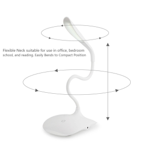 Fashion Wind Desk Lamp, flexible LED table lamp, rechargeable LED night light