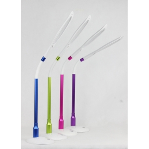Aluminium flexible LED table lamp rechargeable