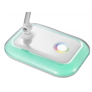 LED table lamp with RGB light, LED touch dimmer table light