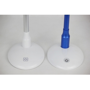 Aluminium flexible LED table lamp rechargeable