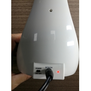 LED Table lamp with colorful night light, LED desk lamp with RGB Night Light