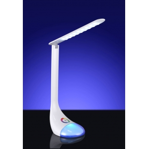 LED Table lamp with colorful night light, LED desk lamp with RGB Night Light