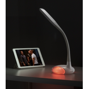 Decorative LED Table Light, Flexible Arm LED Desk Lamp, LED Table Lamp with Colorful Light, Goose neck LED Desk Light
