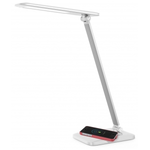 Aluminum LED Table Lamp with QI Wireless Charging