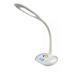 LED desk lamp with alarm clock, flexible LED study lamp, decorative LED reading lamp, modern LED table lamp